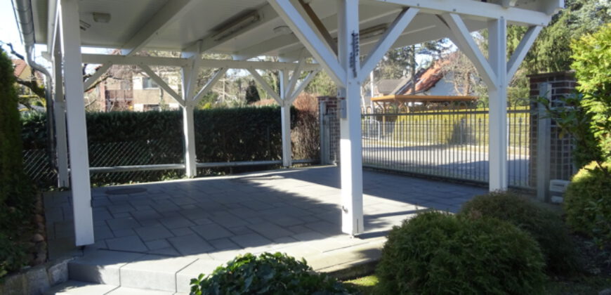 Wildau – Am Kurpark Wildau: EFH mit 5 Zimmern, Doppelcarport und S-Bahn-Anschluss, nahe der Dahme.