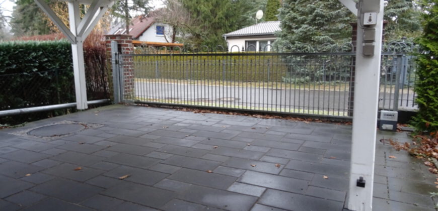 Wildau – Am Kurpark Wildau: EFH mit 5 Zimmern, Doppelcarport und S-Bahn-Anschluss, nahe der Dahme.