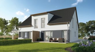 Oranienburg: NEUBAU! Moderne Doppelhaushälfte mit 4 Zimmern, in ruhiger Wohngegend