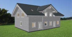 Wandlitz – Nahe Naturpark Barnim: Neubau, Doppelhaushälfte mit 4 Zimmern, Vollbad, G-WC und Terrasse