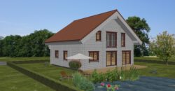 Wandlitz – Nahe Naturpark Barnim: Neubau, EFH, 6 Zi., 2 Bädern, Balkon und Terrasse