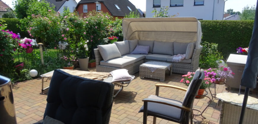 Schorfheide-Eberswalde: 3,5% Rendite! Moderner, barrierefr. Bungalow auf Eckgrdstk., in ruhiger Lage